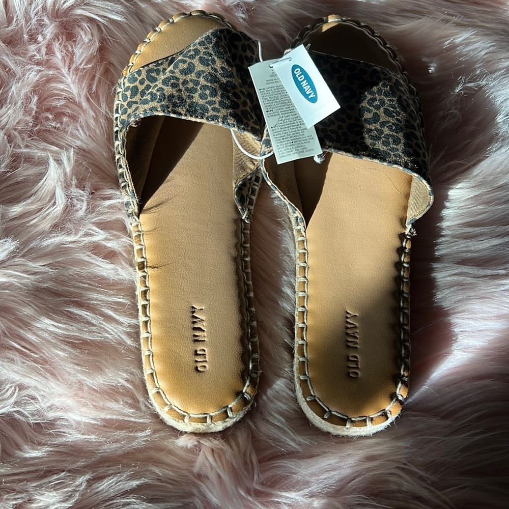 Leopard Sandals